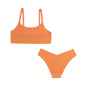 CONJUNTO TOP ESCOTE RECTO Y UNDI CORTE SEMI V
