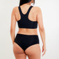 CONJUNTO TOP ESCOTE RECTO Y UNDI ALTO